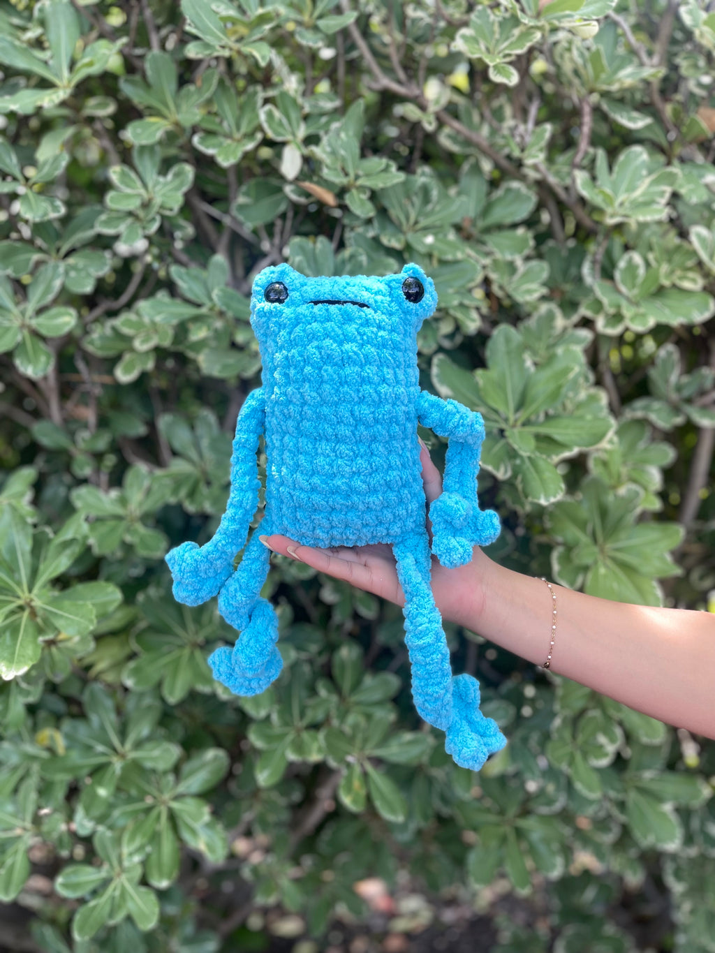 Crochet Leggy Frog