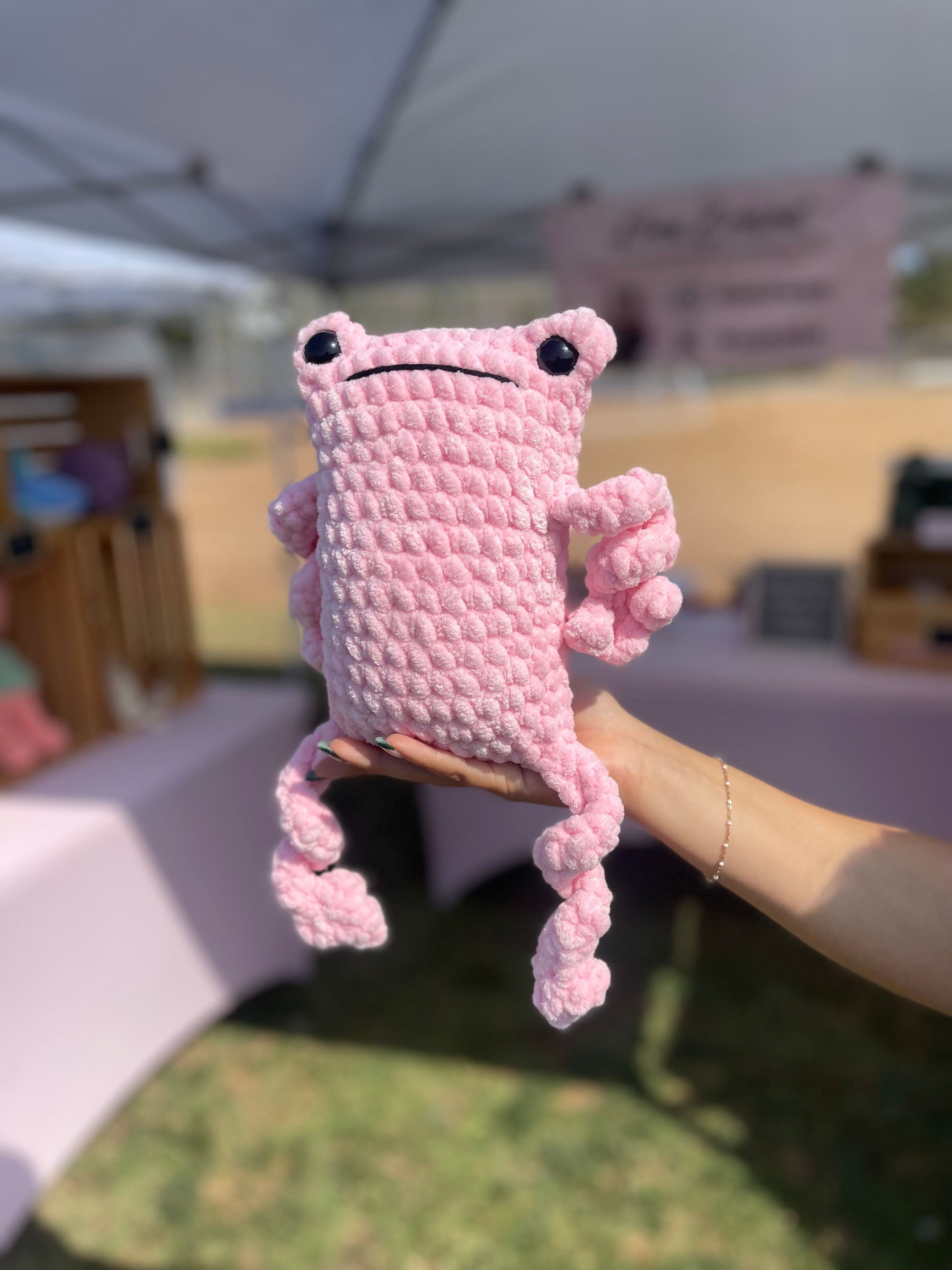 Crochet Leggy Frog