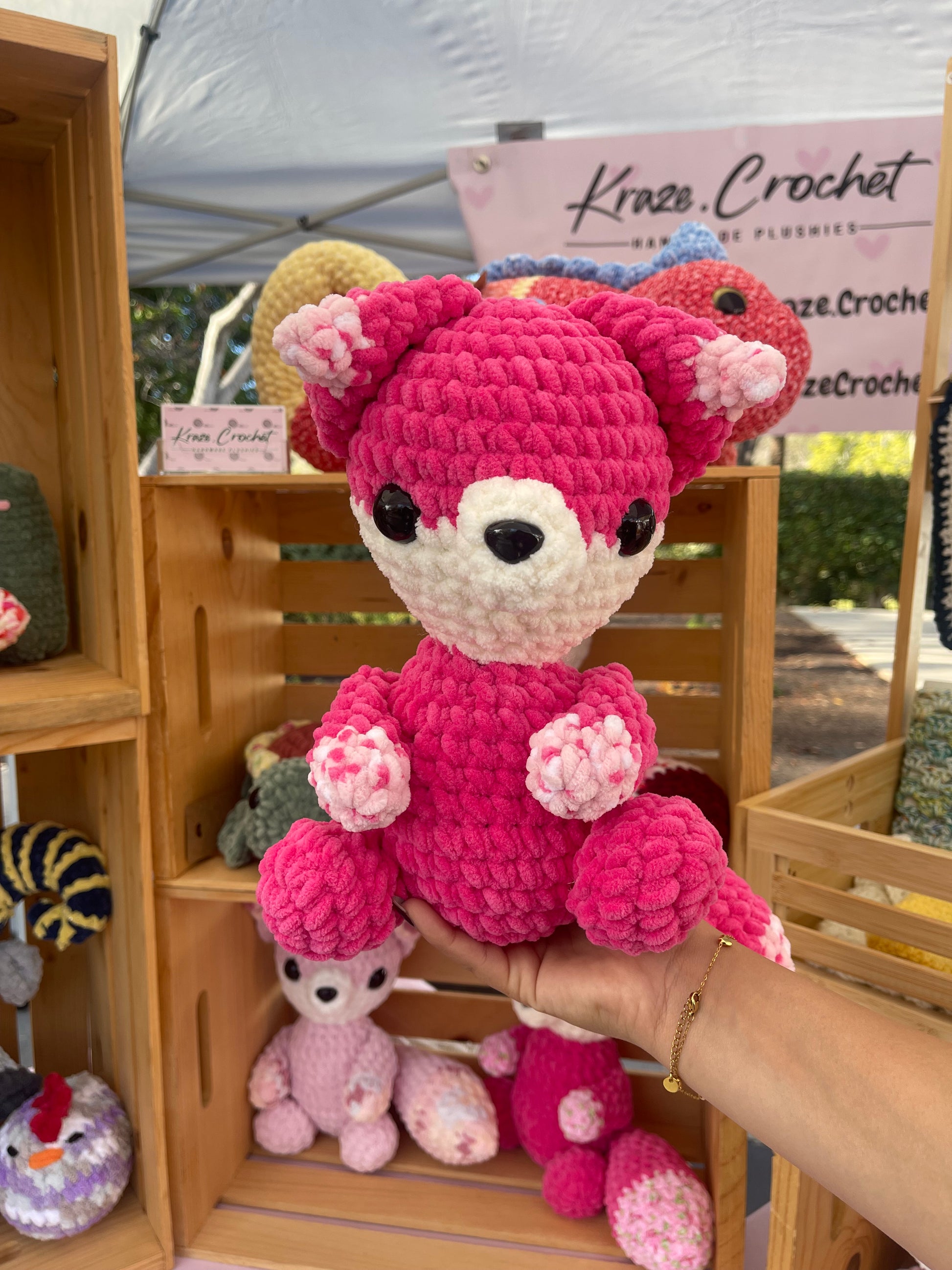 Crochet Valentines Fox Collection