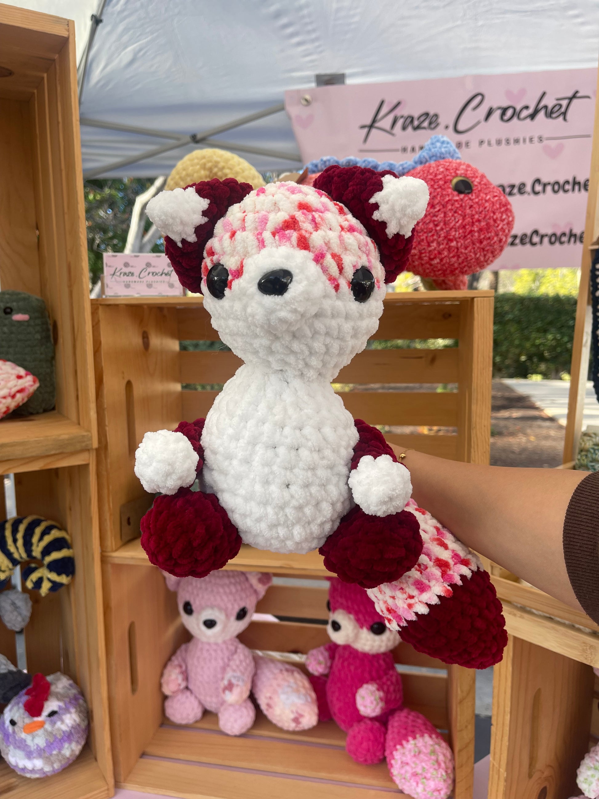 Crochet Valentines Fox Collection