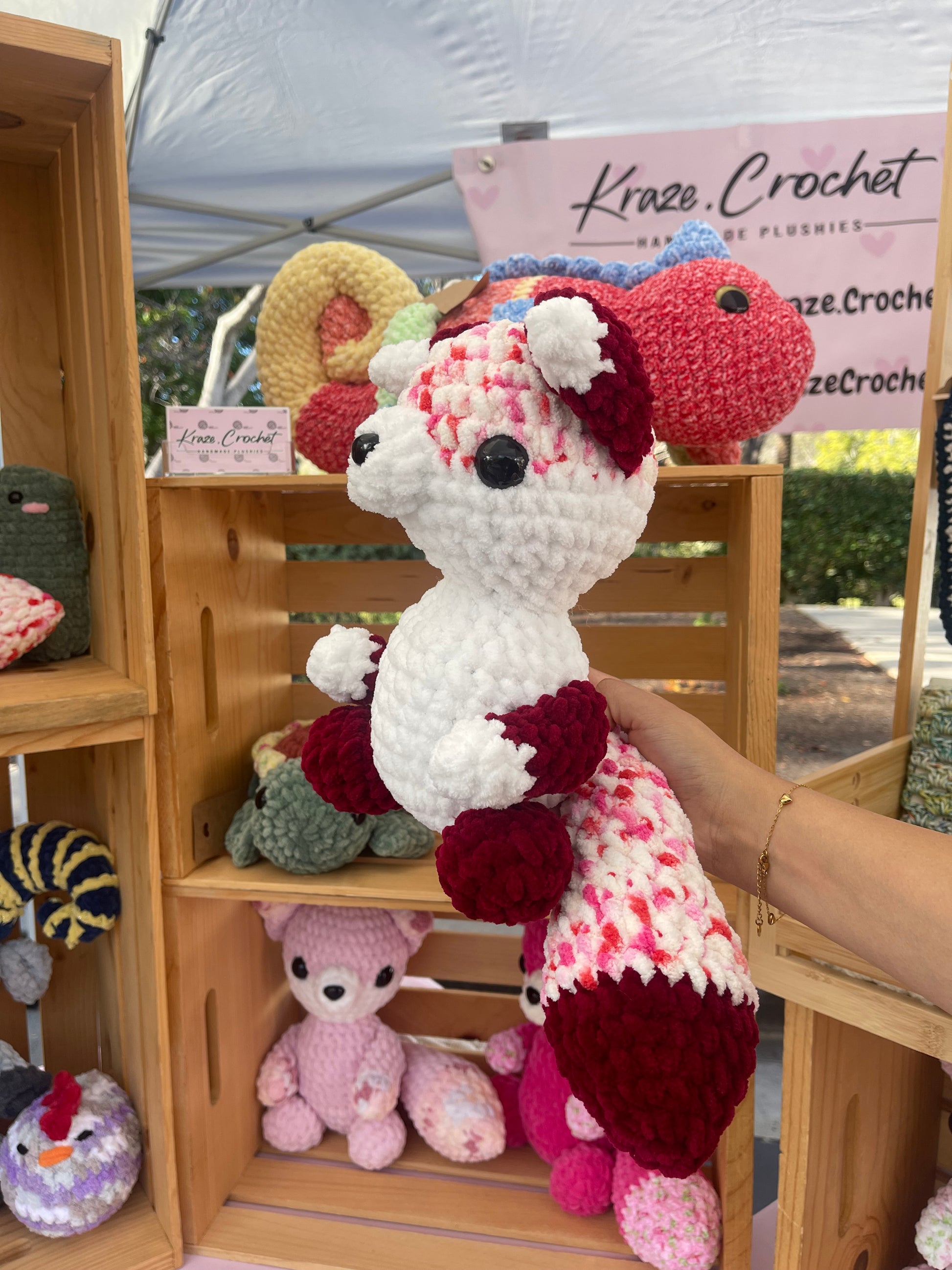 Crochet Valentines Fox Collection