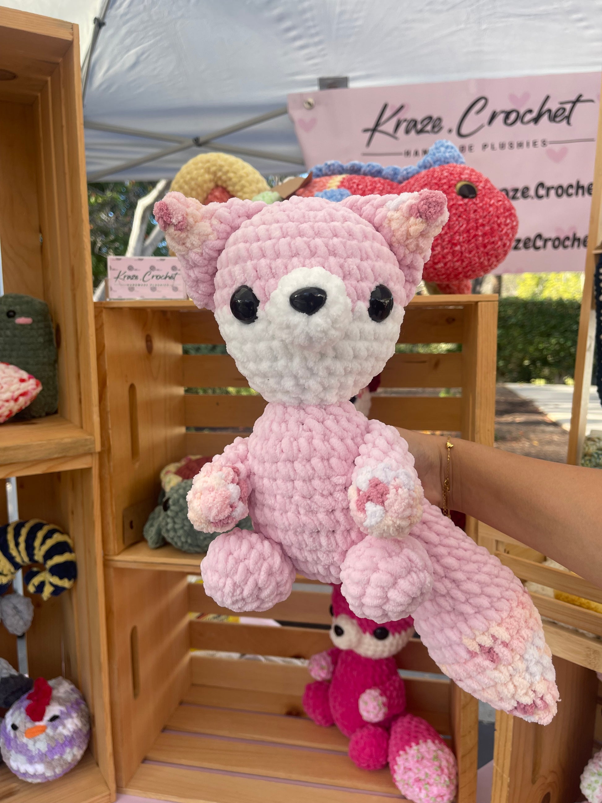 Crochet Valentines Fox Collection