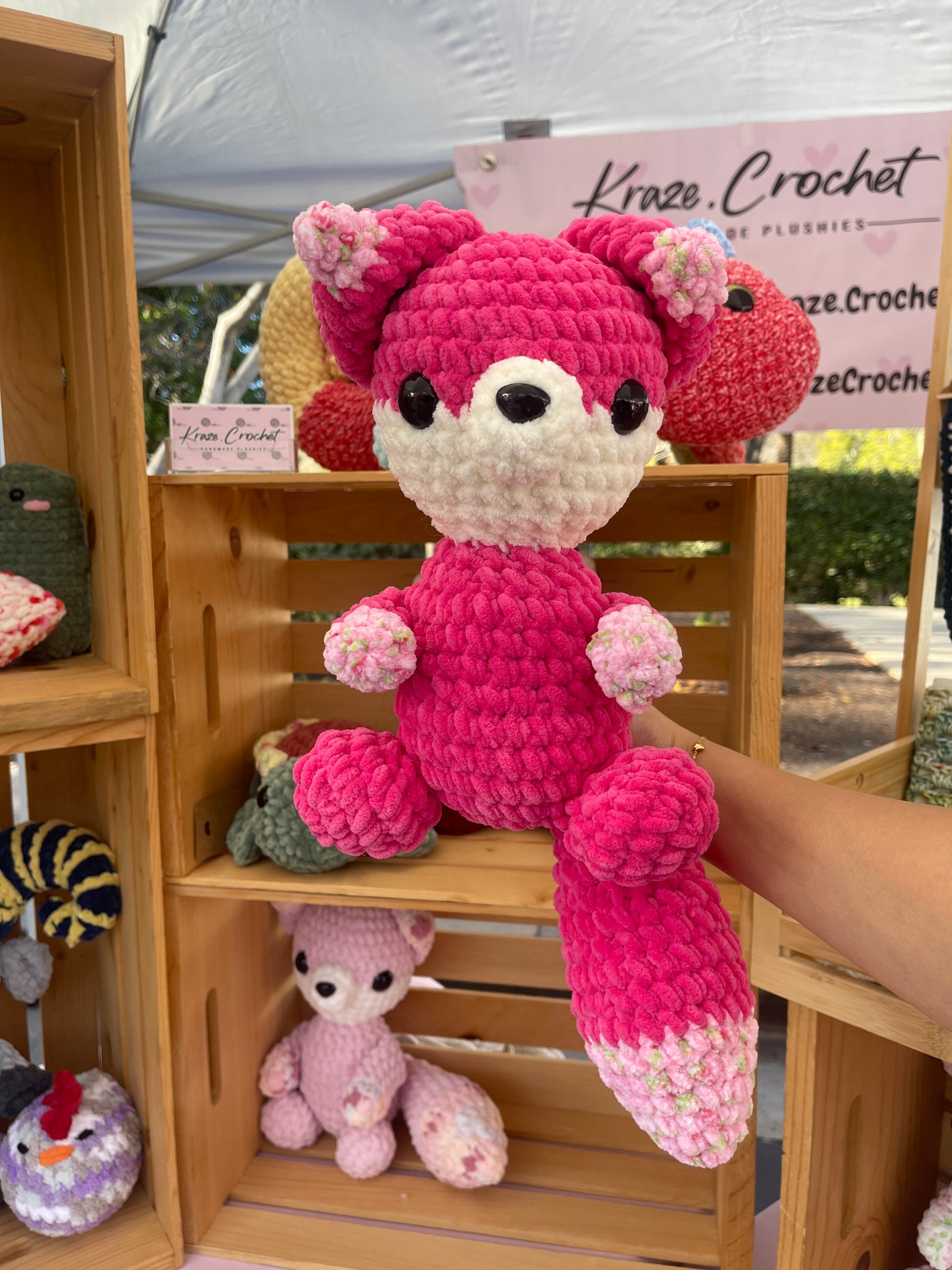 Crochet Valentines Fox Collection