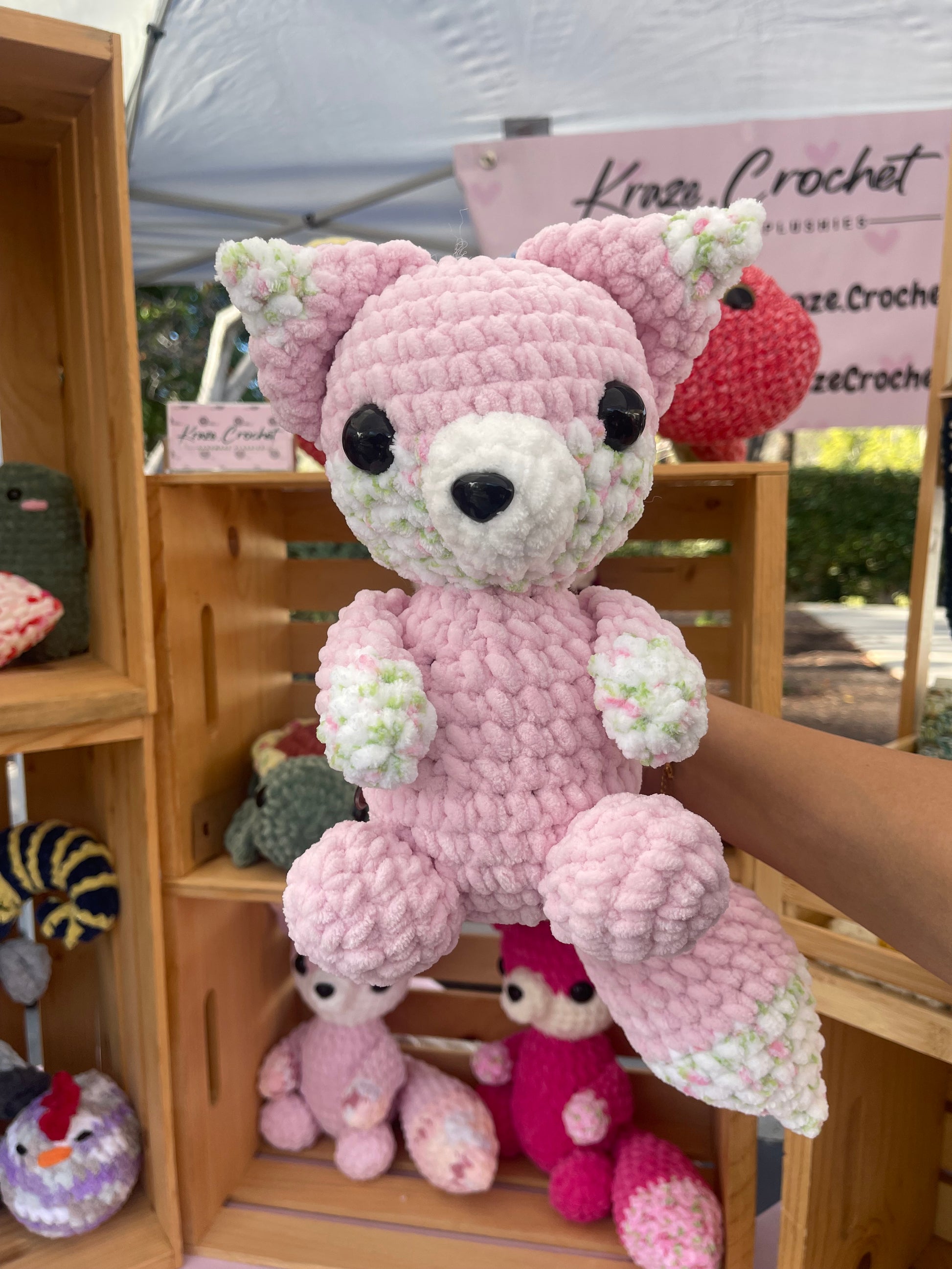 Crochet Valentines Fox Collection