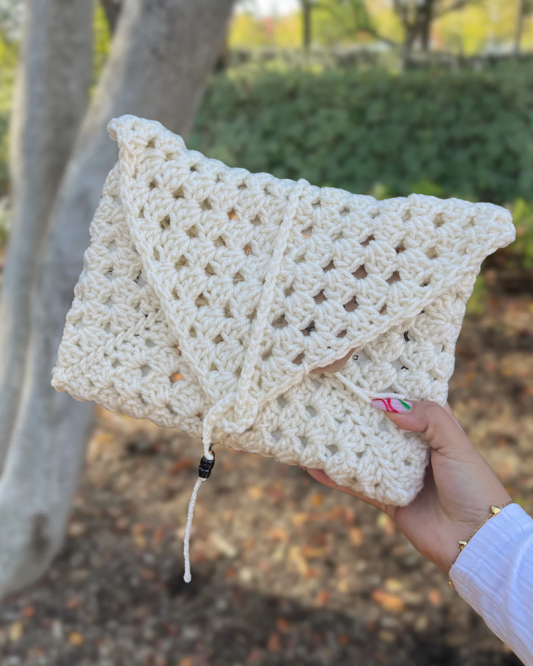 Crochet Envelope Style Book Case