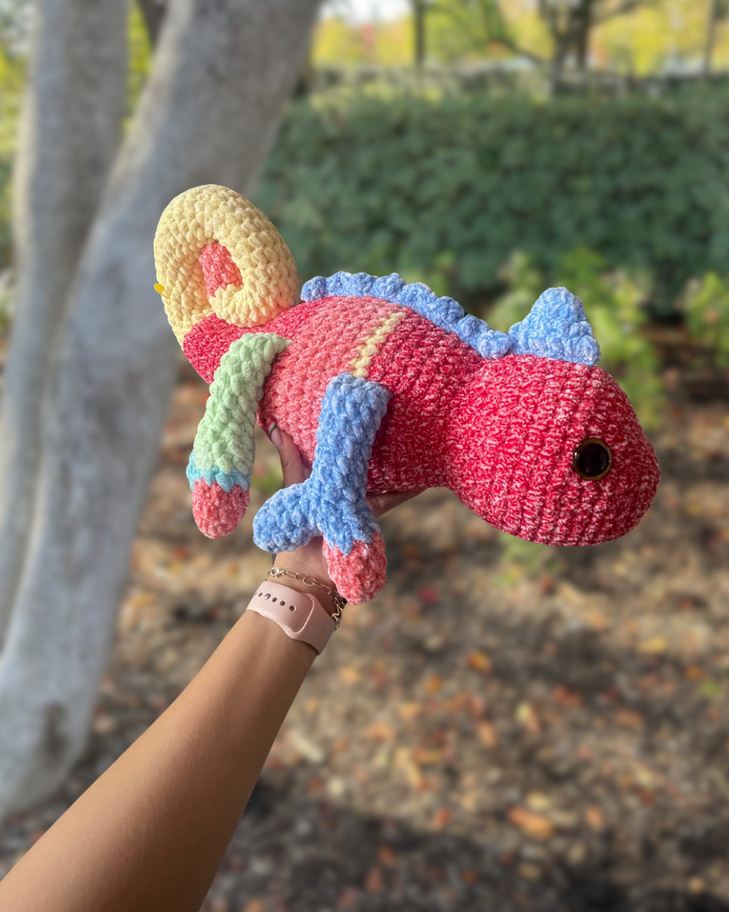 Crochet Chameleon
